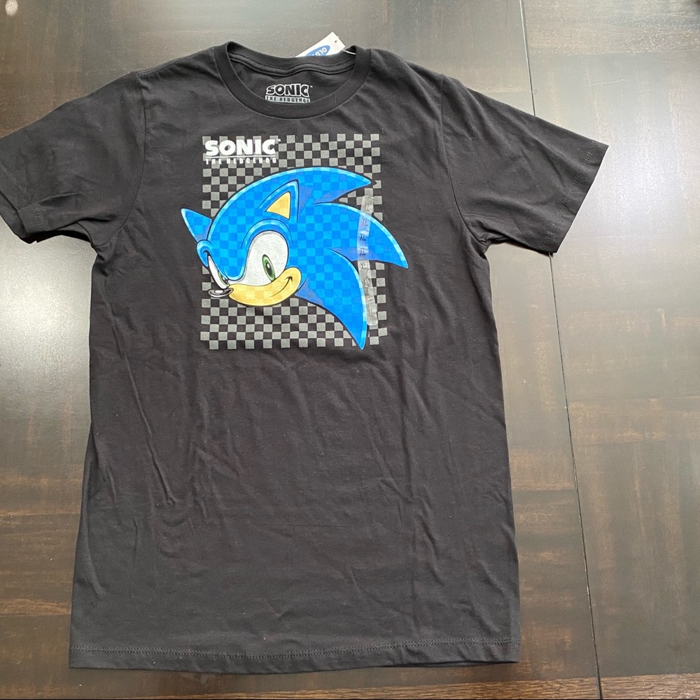 Sonic The Hedgehog Boys Short Sleeve Shirt XL (20) - Picture 5 of 6